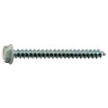 Midwest Fastener Sheet Metal Screw, #10 x 2 in, Painted Steel Hex Head Slotted Drive, 100 PK 53813